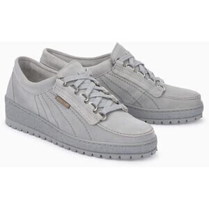 Mephisto LADY Light Gray Suede Sneakers US Size 9 VGUC